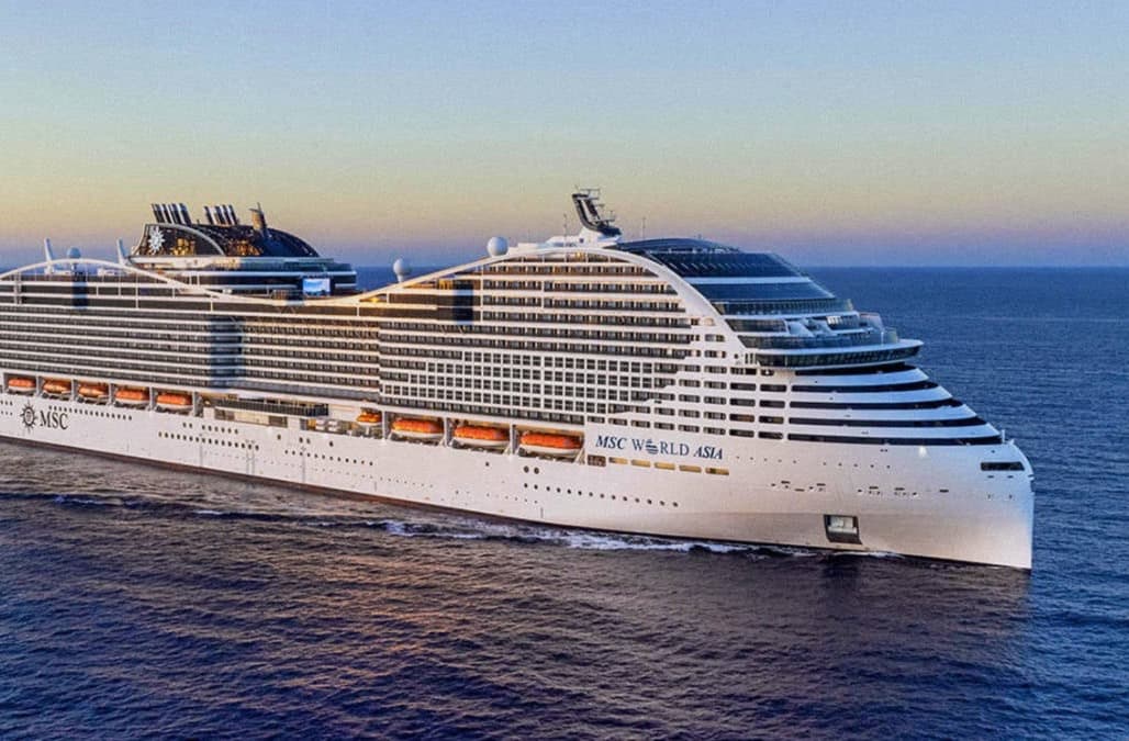 MSC Cruises запустила обратный отсчет: 16 месяцев до старта нового лайнера MSC World Asia!