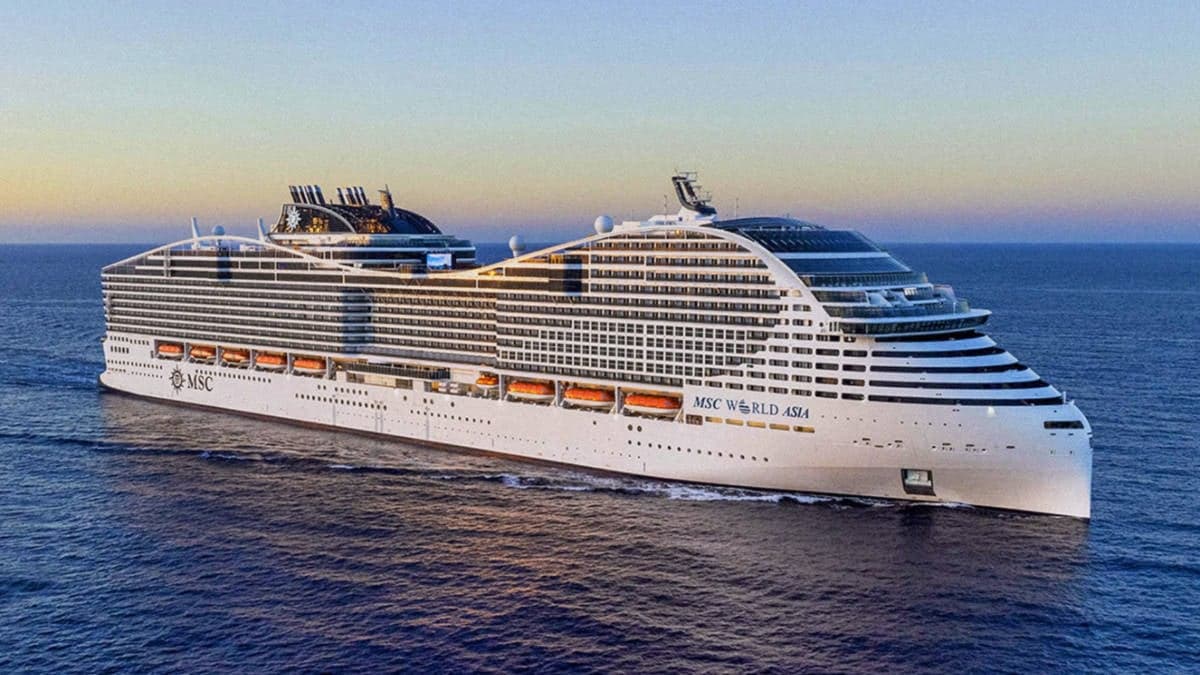 MSC Cruises запустила обратный отсчет: 16 месяцев до старта нового лайнера MSC World Asia!