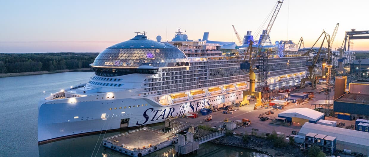 Royal Caribbean получила новый лайнер Star of the Seas