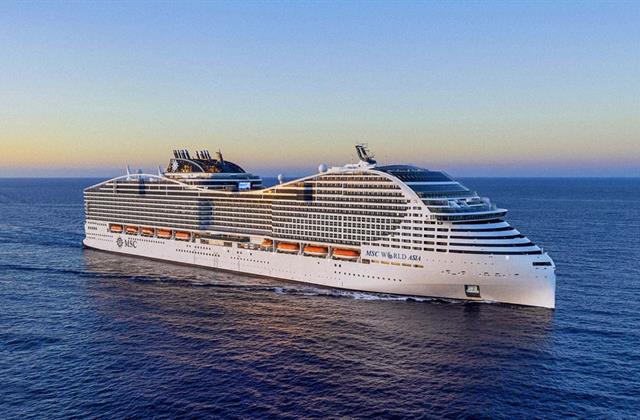MSC Cruises запустила обратный отсчет: 16 месяцев до старта нового лайнера MSC World Asia!